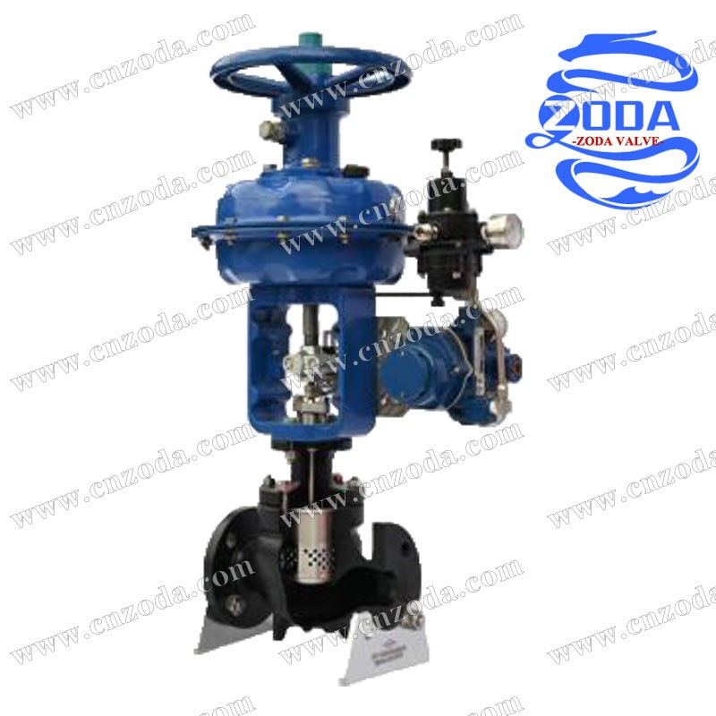 Pneumatic Porous Low Noise Control Valve