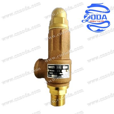 Válvula de segurança de bronze